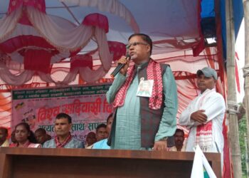 भोक्राहामा भव्यताका साथ ३० औं विश्व आदिवासी दिवस मनाइयो