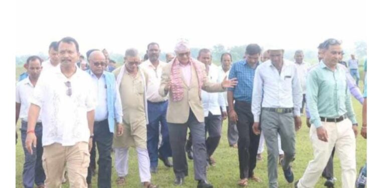 मुख्यमन्त्री कार्कीद्वारा रिफ्रेसमेन्ट सेन्टरको अनुगमन